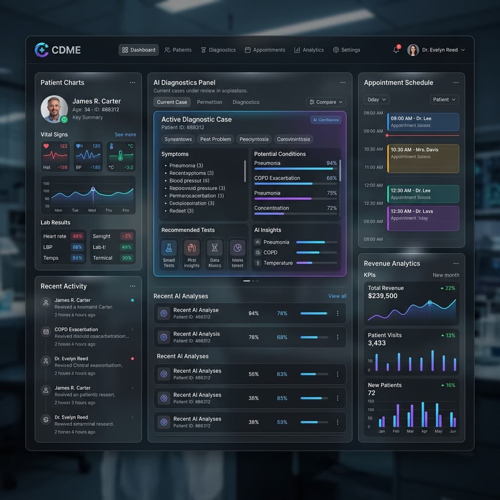 CDME Platform Dashboard